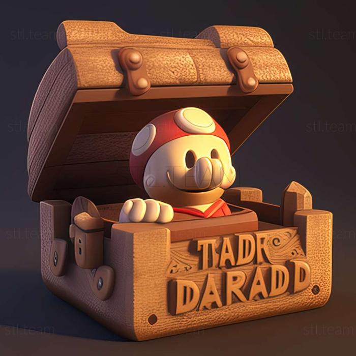 3D model Captain Toad Treasure Tracker game (STL)